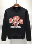 dsquared2 2019 sweatshirt printed cartoon black ds286